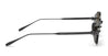 Ottica Mondello Roma - Akoni - AKS-519C-46 - JUPITER - BLACK IRON / CRYSTAL BLACK - Titanium - shape Round - black iron - EYEWEAR - SUNGLASSES - Uomo,Men - lens Brown - Made In Japan