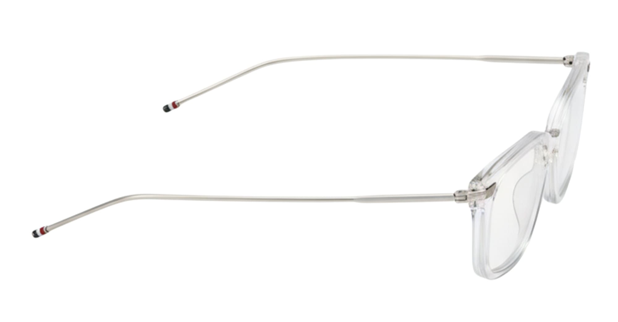 Ottica Mondello Roma - Thom Browne - UEO701A-G0003-000-51 - RECTANGULAR 51 - TRANSPARENT RX - Acetate, titanium - shape Rectangular - transparent - EYEWEAR - EYEGLASSES - Unisex,Uomo,Donna,Women,Men - lens Clear - Made In Japan
