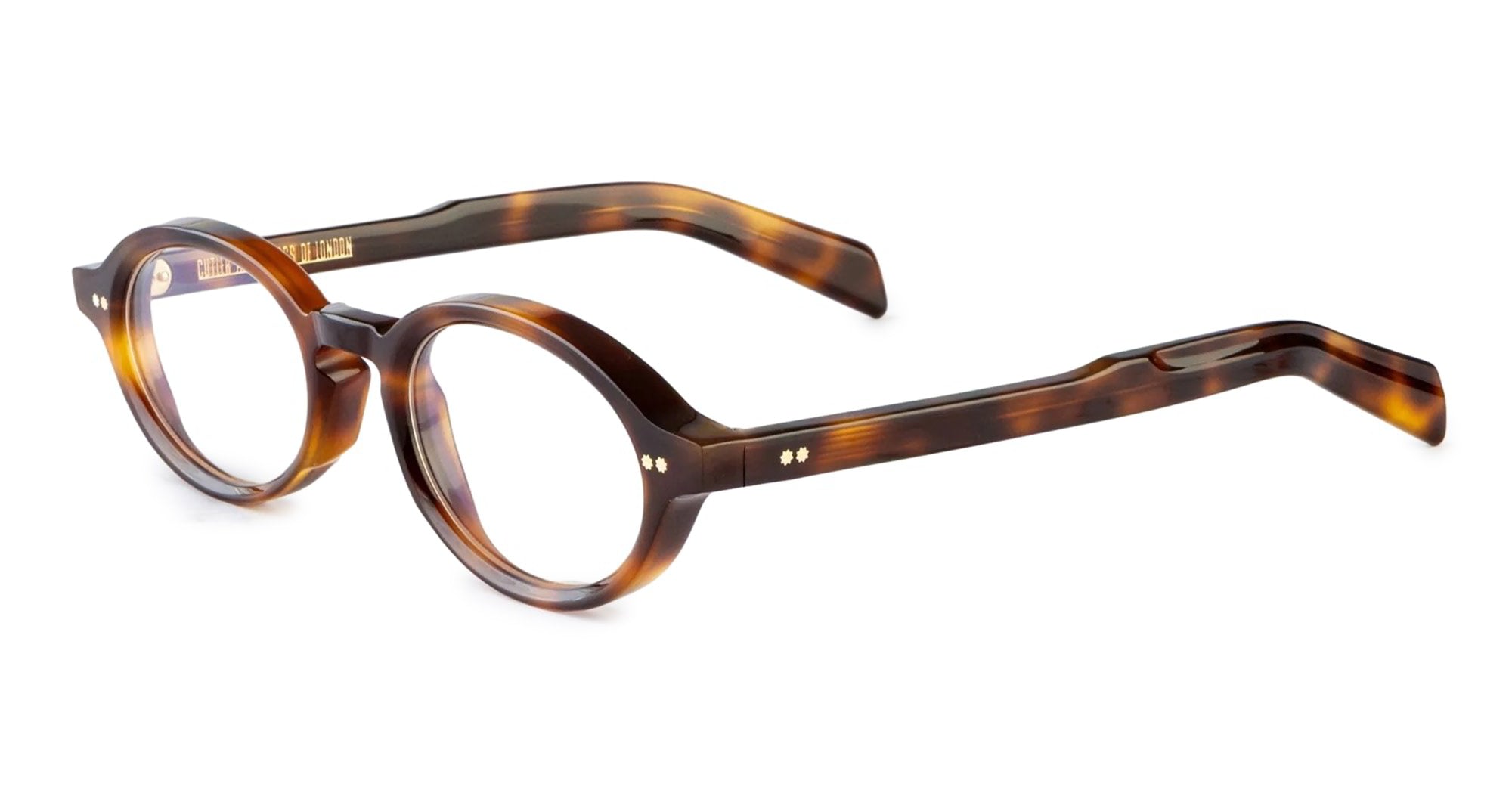 Ottica Mondello Roma - Cutler and Gross - CGOP-GR13-49-02 - GR13 - HAVANA RX - Acetate - shape Oval - Havana - EYEWEAR - EYEGLASSES - Unisex,Uomo,Donna,Women,Men - lens Clear - Made In Italy