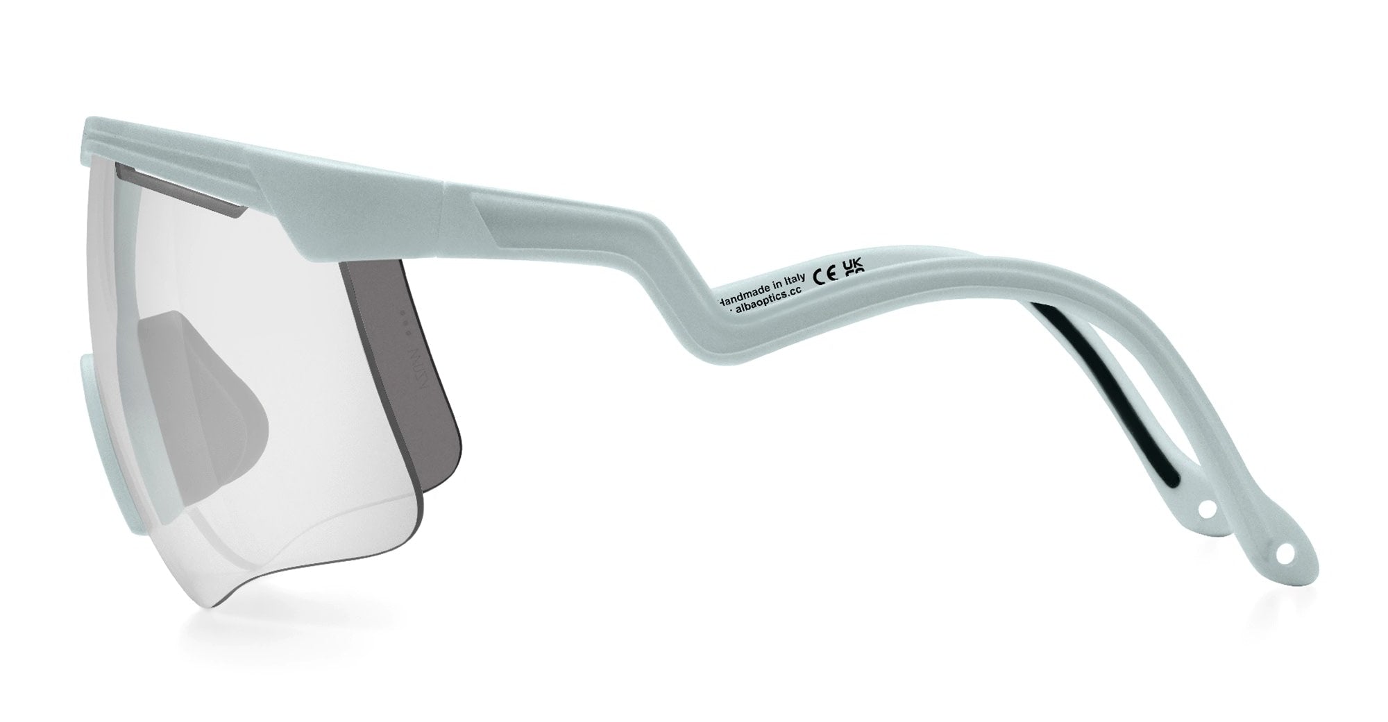 Ottica Mondello Roma - Alba Optics - 8050054517698 - DELTA - ICE / VZUM SUPER ALU - Tr90 - shape Mask - grey - EYEWEAR - SUNGLASSES - Unisex,Uomo,Donna,Women,Men - lens Grey - Made In Italy