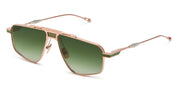 Ottica Mondello Roma - T HENRI - DME-007 - DROPHEAD - ENVY - Titanium - shape Aviator - rose gold - EYEWEAR - SUNGLASSES - Unisex,Uomo,Donna,Women,Men - lens Gradient green - Made In Japan