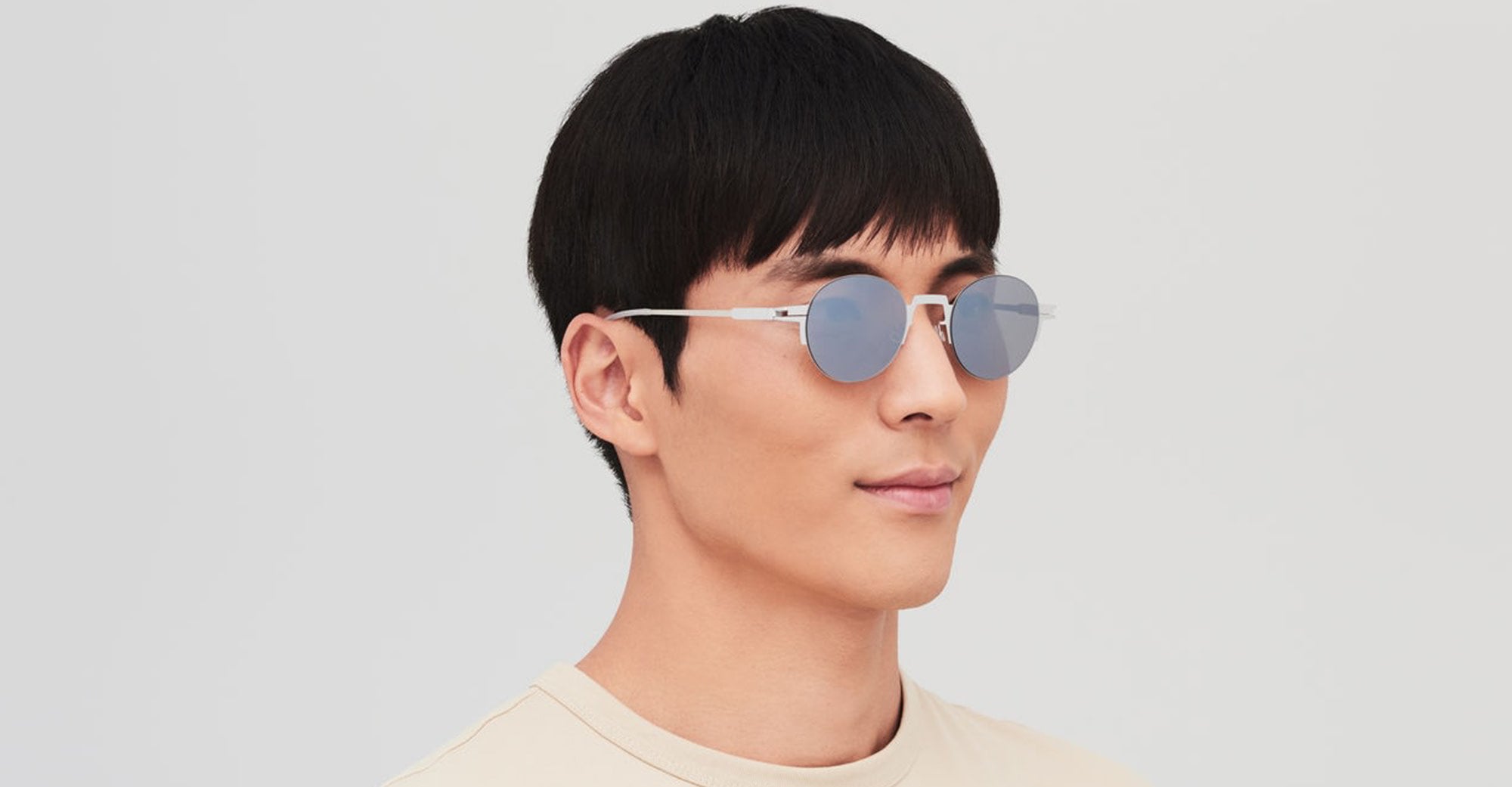 Ottica Mondello Roma - Mykita - 10091621 - STUDIO15.2 - Frozen Silver / Brown Fresh Lens - stainless steel - shape  - Silver - EYEWEAR - SUNGLASSES - Unisex,Uomo,Donna,Women,Men - lens  - Made In Germany