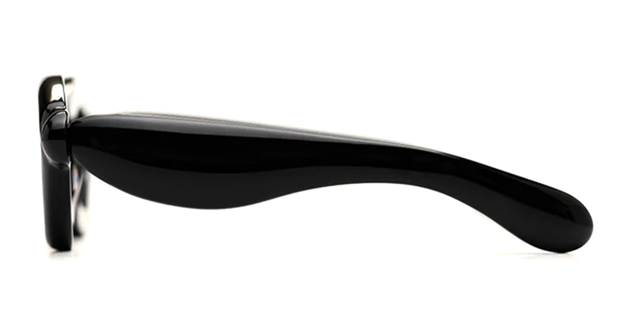 Ottica Mondello Roma - Paloceras - SB-DX - PEBBLE - Shadow Black DX - Acetate - shape  - Black - EYEWEAR - SUNGLASSES - Unisex,Uomo,Donna,Women,Men - lens  - Made In China