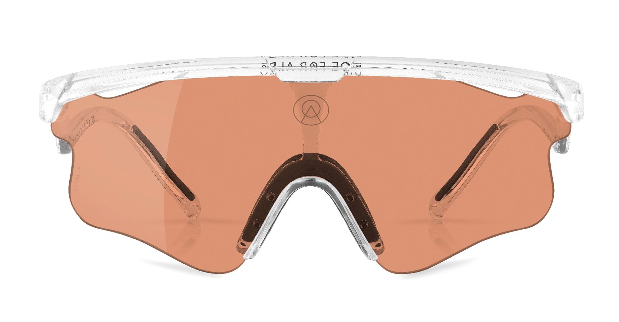 Ottica Mondello Roma - Alba Optics - 8050054518688 - DELTA LEI - CRYSTAL / VZUM SALMON - Tr90 - shape Mask - transparent - EYEWEAR - SUNGLASSES - Unisex,Uomo,Donna,Women,Men - lens Pink - Made In Italy