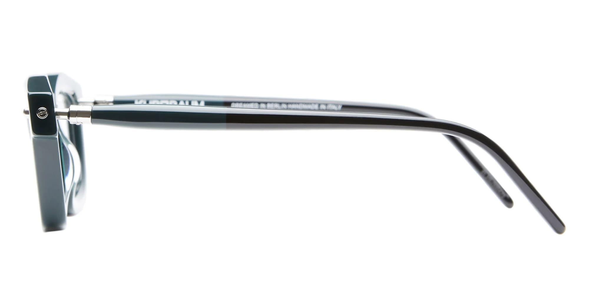 Ottica Mondello Roma - Kuboraum - KROP25FO000000OP - MASK P25 FO - FOREST GREEN RX - Acetate - shape Rectangular - green - EYEWEAR - EYEGLASSES - Unisex,Uomo,Donna,Women,Men - lens Clear - Made In Italy