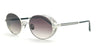 Ottica Mondello Roma - Matsuda - M3137.SG.PW-SMK.51 - M3137 - PALLADIUM WHITE - Titanium - shape Oval - Silver - EYEWEAR - SUNGLASSES - Uomo,Men - lens Gradient grey - Made In Japan
