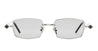 Ottica Mondello Roma - Kuboraum - KRSP73SIG000002F - MASK P73 - SILVER / GREY / BLACK - Acetate - shape  - Silver - EYEWEAR - SUNGLASSES - Uomo,Men - lens  - Made In Italy