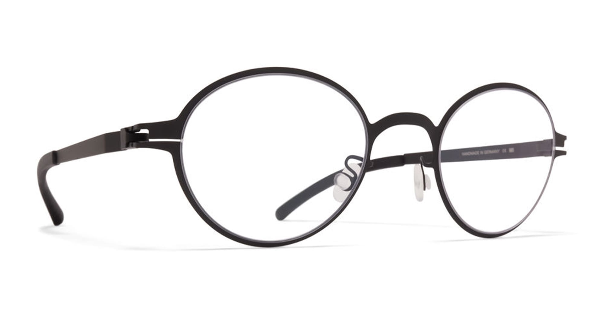 Ottica Mondello Roma - Mykita - 10300224 - PORTIA - BLACK RX - stainless steel - shape  - Black - EYEWEAR - EYEGLASSES - Unisex,Uomo,Donna,Women,Men - lens  - Made In Germany