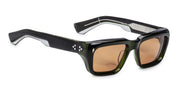 Ottica Mondello Roma - Jacques Marie Mage - JMMWK-18L - WALKER - BORNEO - Acetate - shape Rectangular - green - EYEWEAR - SUNGLASSES - Unisex,Uomo,Donna,Women,Men - lens orange - Made In Japan