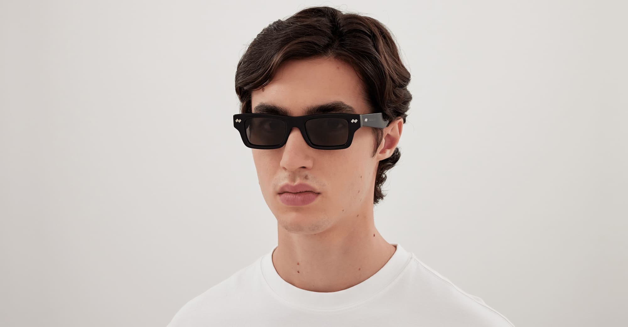 Ottica Mondello Roma - Bottega Veneta - BV1351S-001 - BV1351S-001 - BLACK - Acetate - shape Squared - Black - EYEWEAR - SUNGLASSES - Unisex,Uomo,Donna,Women,Men - lens Grey - Made In Japan