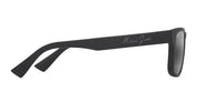 Ottica Mondello Roma - Maui Jim - MJ0593S-001 - KUPULAU - MATTE BLACK / NEUTRAL GREY - nylon - shape Squared - grey - EYEWEAR - SUNGLASSES - Unisex,Uomo,Donna,Women,Men - lens Grey - Made In Japan