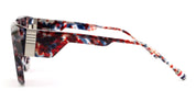 Ottica Mondello Roma - Thom Browne - UES950A-G0002-960-49 - RECTANGULAR - RED / WHITE / BLUE - Acetate - shape  - blue,red havana - EYEWEAR - SUNGLASSES - Unisex,Uomo,Donna,Women,Men - lens  - Made In Japan