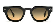 Ottica Mondello Roma - T HENRI - TAS007 - TUATARA - SHADOW II - Acetate - shape Panto - Black - EYEWEAR - SUNGLASSES - Unisex,Uomo,Donna,Women,Men - lens Gradient brown - Made In Japan