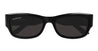 Ottica Mondello Roma - Balenciaga - BB0390SK-001 - BB039SK-001 - BLACK / ASIAN FIT - Recycled acetate - shape Oval - Black - EYEWEAR - SUNGLASSES - Donna,Women - lens Grey - Made In Italy