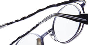Ottica Mondello Roma - Kuboraum - KROH11BG000000OP - MASK H11 - BLUE GOLD RX - Metal - shape Round - blue, gold - EYEWEAR - EYEGLASSES - Unisex,Uomo,Donna,Women,Men - lens Clear - Made In Italy