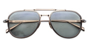 Ottica Mondello Roma - Jacques Marie Mage - JMMMD-54 - COMMANDER - ALTAN - Titanium - shape Aviator - Gold - EYEWEAR - SUNGLASSES - Unisex,Uomo,Donna,Women,Men - lens light green - Made In Japan