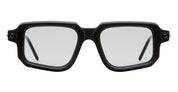 Ottica Mondello Roma - Kuboraum - KRSP23BM0000002F - MASK P23 - BLACK MATT - Acetate - shape Rectangular - Black - EYEWEAR - SUNGLASSES - Unisex,Uomo,Donna,Women,Men - lens light grey - Made In Italy