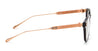 Ottica Mondello Roma - Akoni - AKS-418A-48 - WISE - BLACK - BRUSHED WHITE GOLD (48) - Acetate, titanium - shape Squared - Black - EYEWEAR - EYEGLASSES - Uomo,Men - lens Clear - Made In Japan
