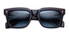 Ottica Mondello Roma - Jacques Marie Mage - JMMTR-14P - TORINO - WINE - Acetate - shape Squared - purple - EYEWEAR - SUNGLASSES - Unisex,Uomo,Donna,Women,Men - lens Gradient blue - Made In Japan