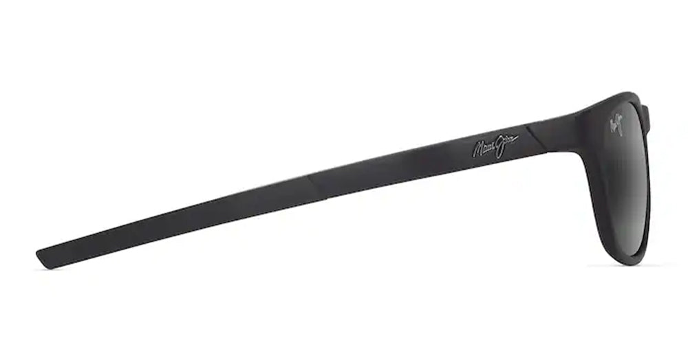 Ottica Mondello Roma - Maui Jim - MJ0597S-001 - MELEMELE - MATTE BLACK / NEUTRAL GREY LENS - nylon - shape Rectangular - Black - EYEWEAR - SUNGLASSES - Unisex,Uomo,Donna,Women,Men - lens Grey - Made In Italy
