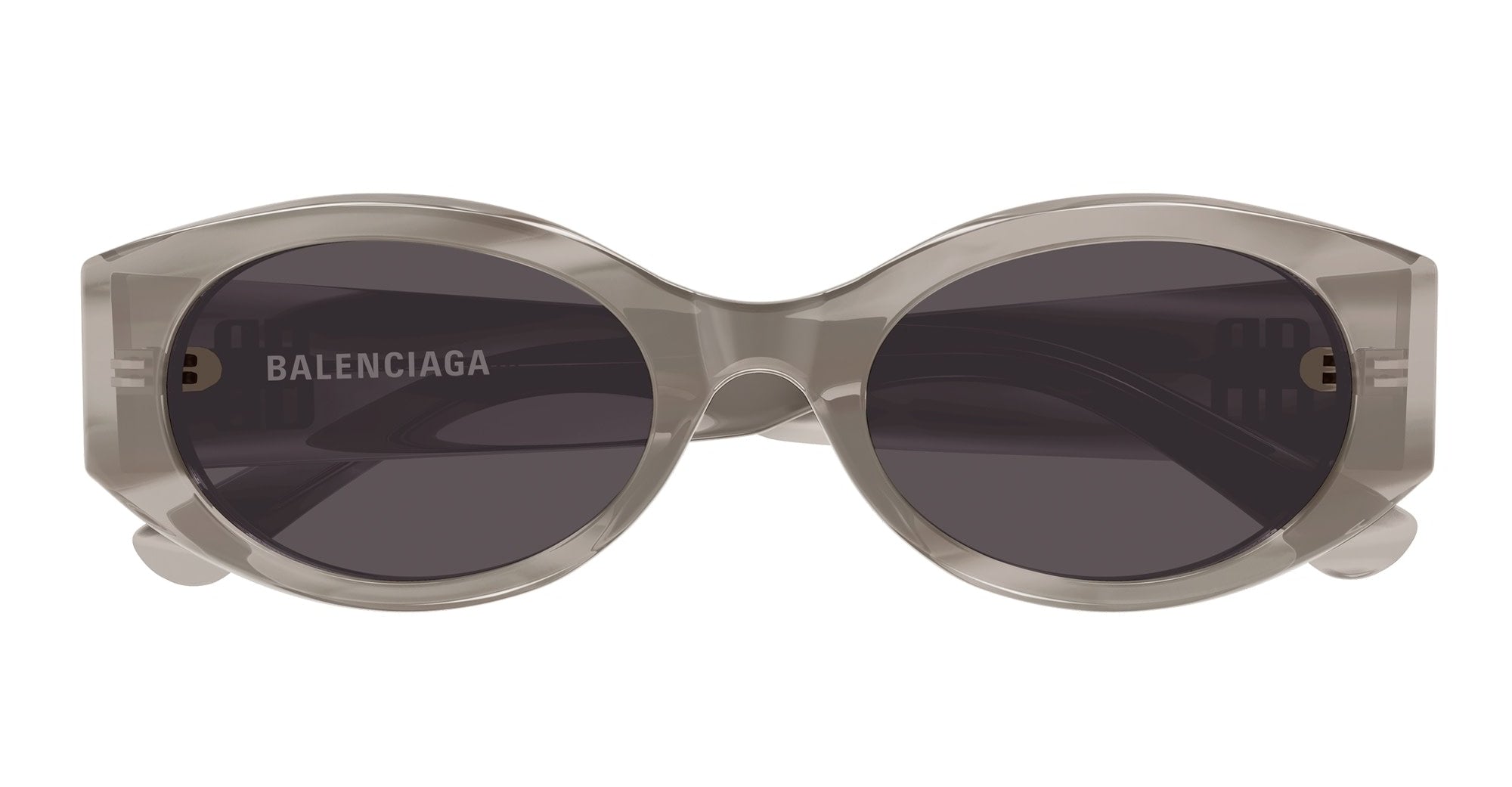 Ottica Mondello Roma - Balenciaga - BB0477SA-003 - BB0477SA-003 - GREY / ASIAN FIT - Acetate - shape Oval - grey - EYEWEAR - SUNGLASSES - Unisex,Uomo,Donna,Women,Men - lens Grey - Made In Italy