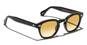 Ottica Mondello Roma - Moscot - OR-LMB2-S46240200-TK - LEMTOSH (46) - BLACK / CUSTOM CHESTNUT FADE LENS - Acetate - shape Classic - Black - EYEWEAR - SUNGLASSES - Unisex,Uomo,Donna,Women,Men - lens Gradient brown - Made In China