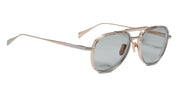 Ottica Mondello Roma - Jacques Marie Mage - JMMMD-54 - COMMANDER - ALTAN - Titanium - shape Aviator - Gold - EYEWEAR - SUNGLASSES - Unisex,Uomo,Donna,Women,Men - lens light green - Made In Japan