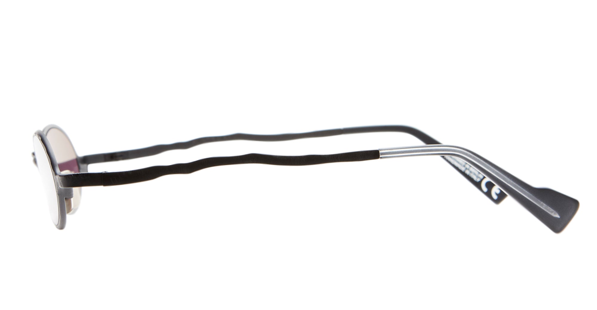 Ottica Mondello Roma - Kuboraum - KRSZ24BB0000002Y - MASK Z24 - BLACK - metal, acetate - shape Oval - Black - EYEWEAR - SUNGLASSES - Unisex,Uomo,Donna,Women,Men - lens Grey - Made In Italy