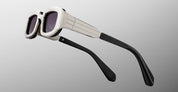 Ottica Mondello Roma - Jacques Marie Mage - JMMPY-41 - RYDER - SILVER - titanium, acetate - shape  - silver, black - EYEWEAR - SUNGLASSES - Unisex,Uomo,Donna,Women,Men - lens  - Made In Japan