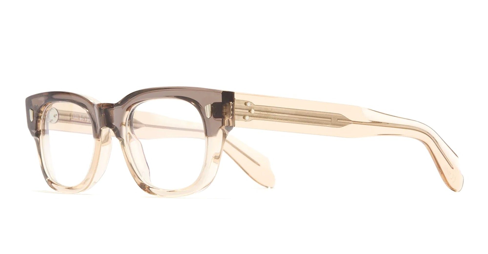 Ottica Mondello Roma - Cutler and Gross - CGOP-1421-50-04 - 1421 - GREY ON GRANNY CHIC RX - Acetate - shape Panto - grey - EYEWEAR - EYEGLASSES - Unisex,Uomo,Donna,Women,Men - lens Clear - Made In Japan