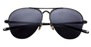 Ottica Mondello Roma - Jacques Marie Mage - JMMTV-88 - AMELIA - BLACK - Titanium - shape Aviator - Black - EYEWEAR - SUNGLASSES - Unisex,Uomo,Donna,Women,Men - lens Black - Made In Japan