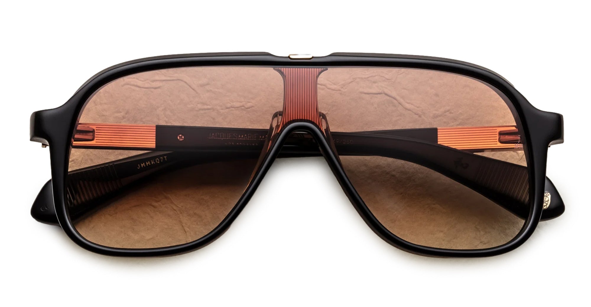 Ottica Mondello Roma - Jacques Marie Mage - JMMKQ-7T - KUROKAWA - BELUGA - Acetate - shape Aviator - Black - EYEWEAR - SUNGLASSES - Uomo,Men - lens Black - Made In Japan