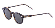 Ottica Mondello Roma - Thom Browne - UES404A-G0002-205-45 - ROUND - DARK BROWN - Acetate - shape Round - dark brown - EYEWEAR - SUNGLASSES - Uomo,Men - lens Grey - Made In Japan