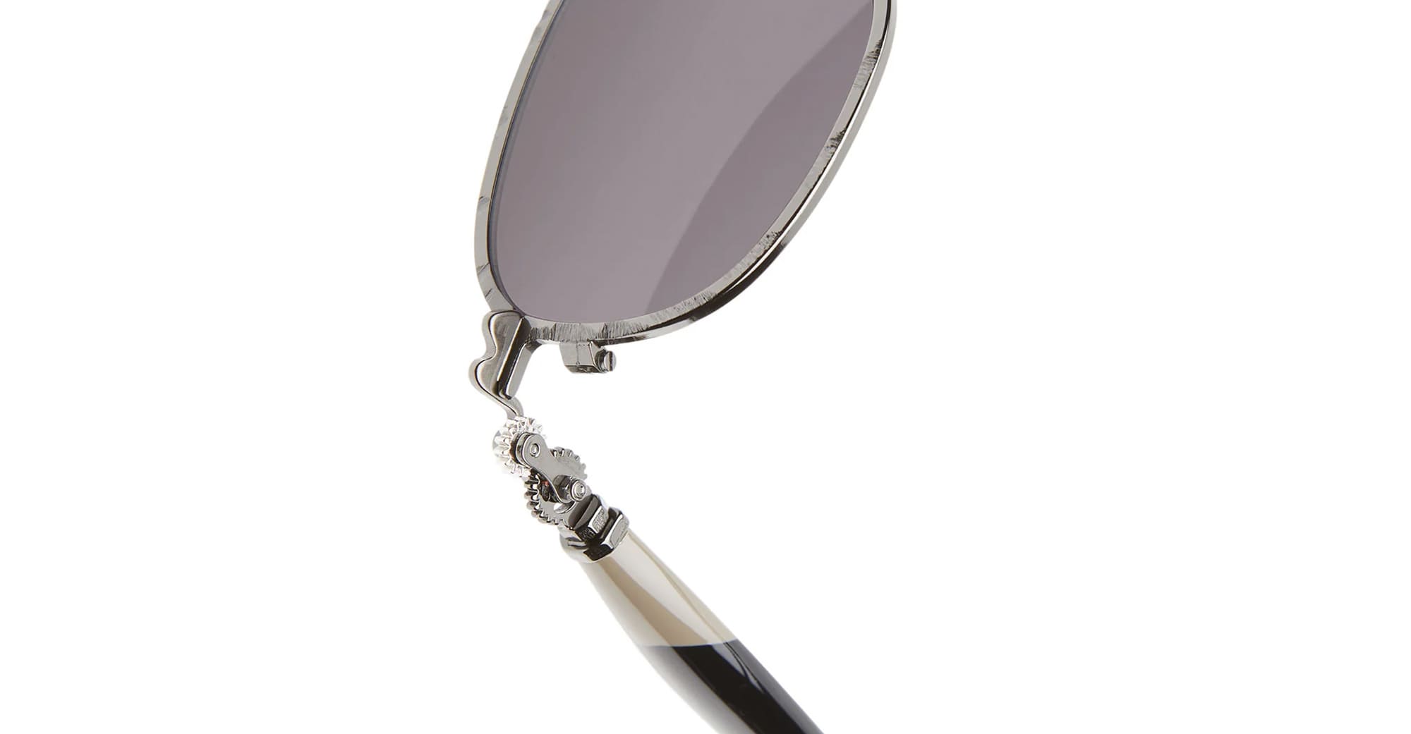 Ottica Mondello Roma - Kuboraum - KRSJ71RH0000004Y - MASK J71 RH - RUTHENIUM - Metal - shape Oval - Ruthenium - EYEWEAR - SUNGLASSES - Unisex,Uomo,Donna,Women,Men - lens Grey - Made In Italy