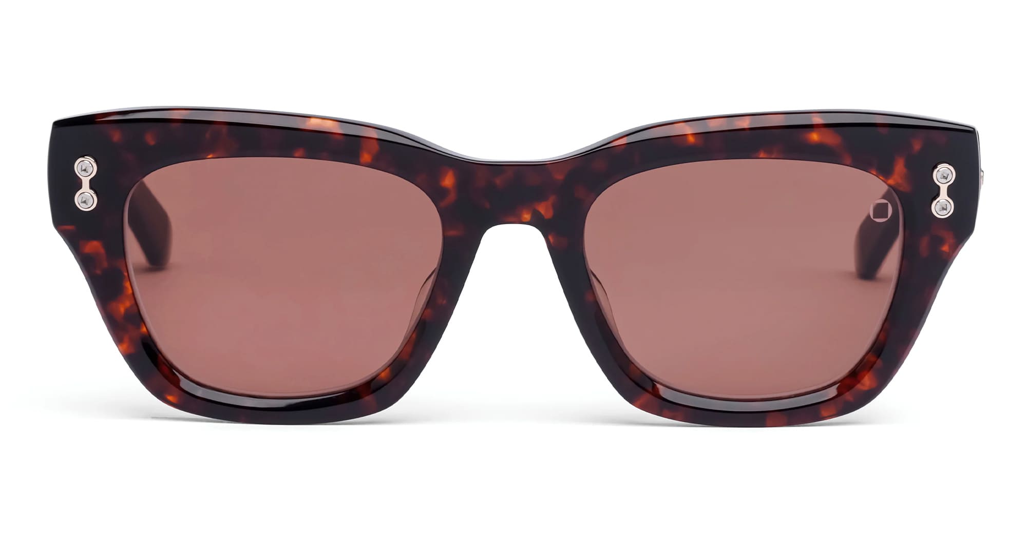 Ottica Mondello Roma - Akoni - AKS-527C-50 - NEBULA - RED HAVANA / 12K GOLD - Acetate - shape  - havana, gold - EYEWEAR - SUNGLASSES - Unisex,Uomo,Donna,Women,Men - lens  - Made In Japan