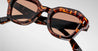 Ottica Mondello Roma - Jacques Marie Mage - JMMQE-15D - EICHLER - SAMOA - Acetate - shape Squared - Tortoise - EYEWEAR - SUNGLASSES - Donna,Women - lens Brown - Made In Japan