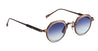 Ottica Mondello Roma - Sato - REVATI-T-AB-AS-1 - REVATI - ANTIQUE BRONZE / ANTIQUE SILVER - Titanium - shape Round - bronze brown - EYEWEAR - SUNGLASSES - Uomo,Men - lens Gradient blue - Made In Japan