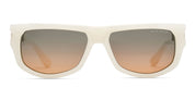 Ottica Mondello Roma - DITA - DTS753-A-03 - PRIDM -  SWANSHELL / WHITE GOLD / WHITE - Acetate - shape Rectangular - White - EYEWEAR - SUNGLASSES - Unisex,Uomo,Donna,Women,Men - lens Gradient grey - Made In Japan