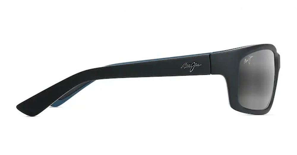 Ottica Mondello Roma - Maui Jim - MJ0766S-001 - KANAIO COAST - MATTE BLACK / NEUTRAL GREY - nylon - shape Squared - Black - EYEWEAR - SUNGLASSES - Unisex,Uomo,Donna,Women,Men - lens Grey - Made In Japan