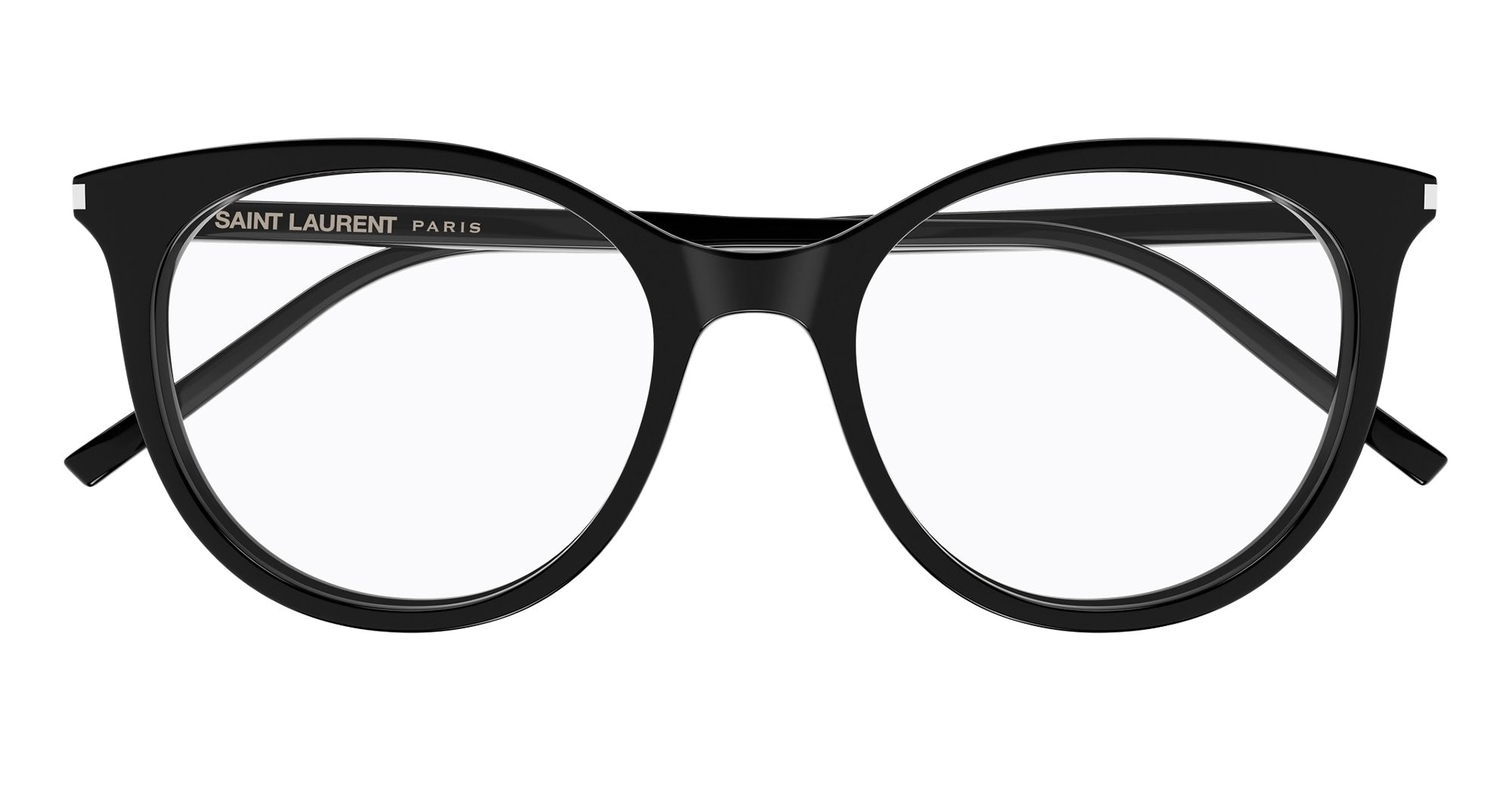 Ottica Mondello Roma - Saint Laurent - SL 891-001 - SL 891-001 - BLACK RX - Acetate - shape Round - Black - EYEWEAR - EYEGLASSES - Donna,Women - lens Clear - Made In Italy