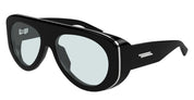 Ottica Mondello Roma - Bottega Veneta - BV1362S-004 - BV1362S-004 - BLACK / LIGHT BLUE LENS - Injected Nylon - shape Pilot - Black - EYEWEAR - SUNGLASSES - Unisex,Uomo,Donna,Women,Men - lens light blue - Made In Japan