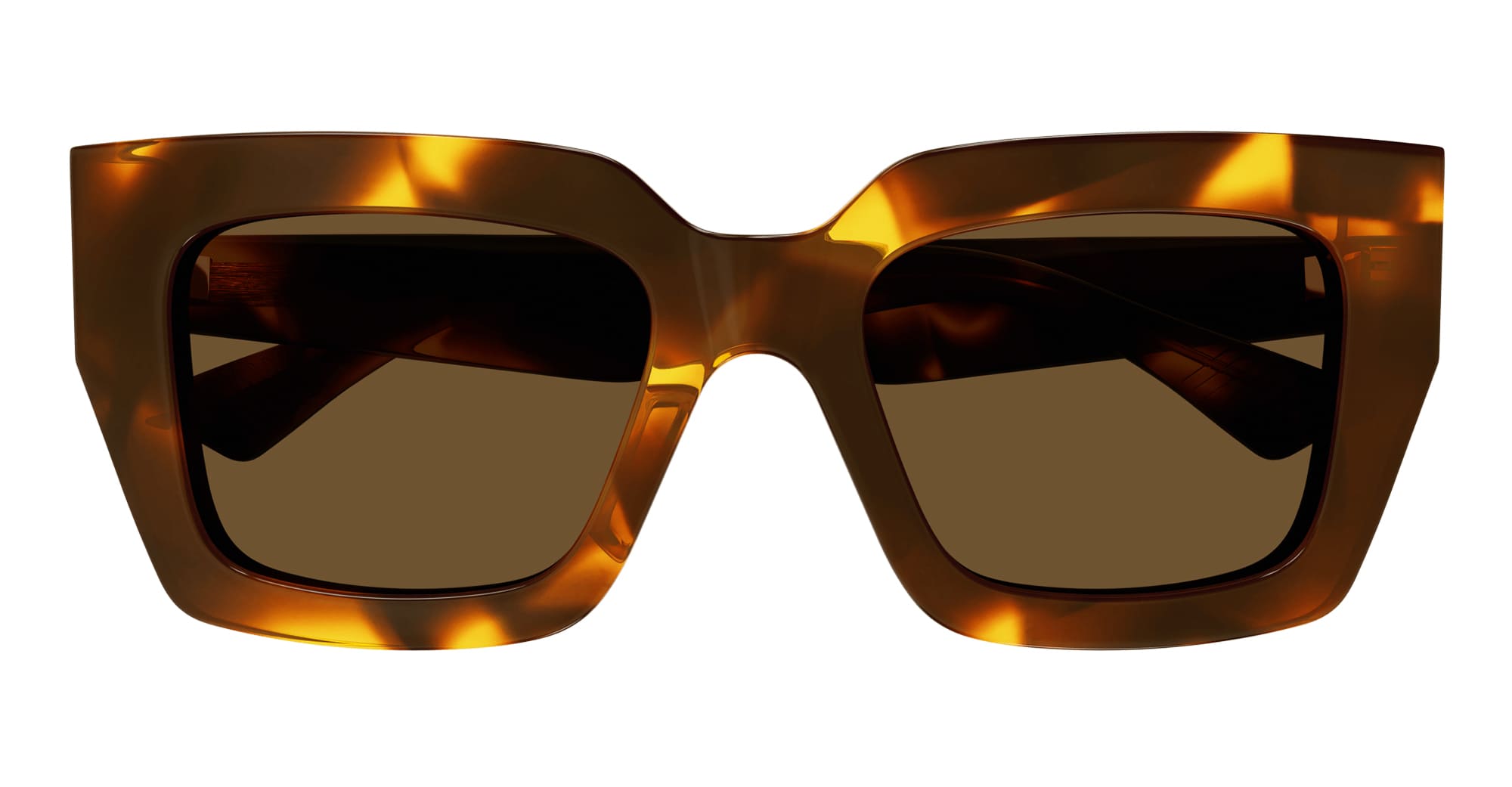 Ottica Mondello Roma - Bottega Veneta - BV1212S-005 - BV1212S-005 - HAVANA - Recycled acetate - shape  - Havana - EYEWEAR - SUNGLASSES - Donna,Women - lens  - Made In Italy