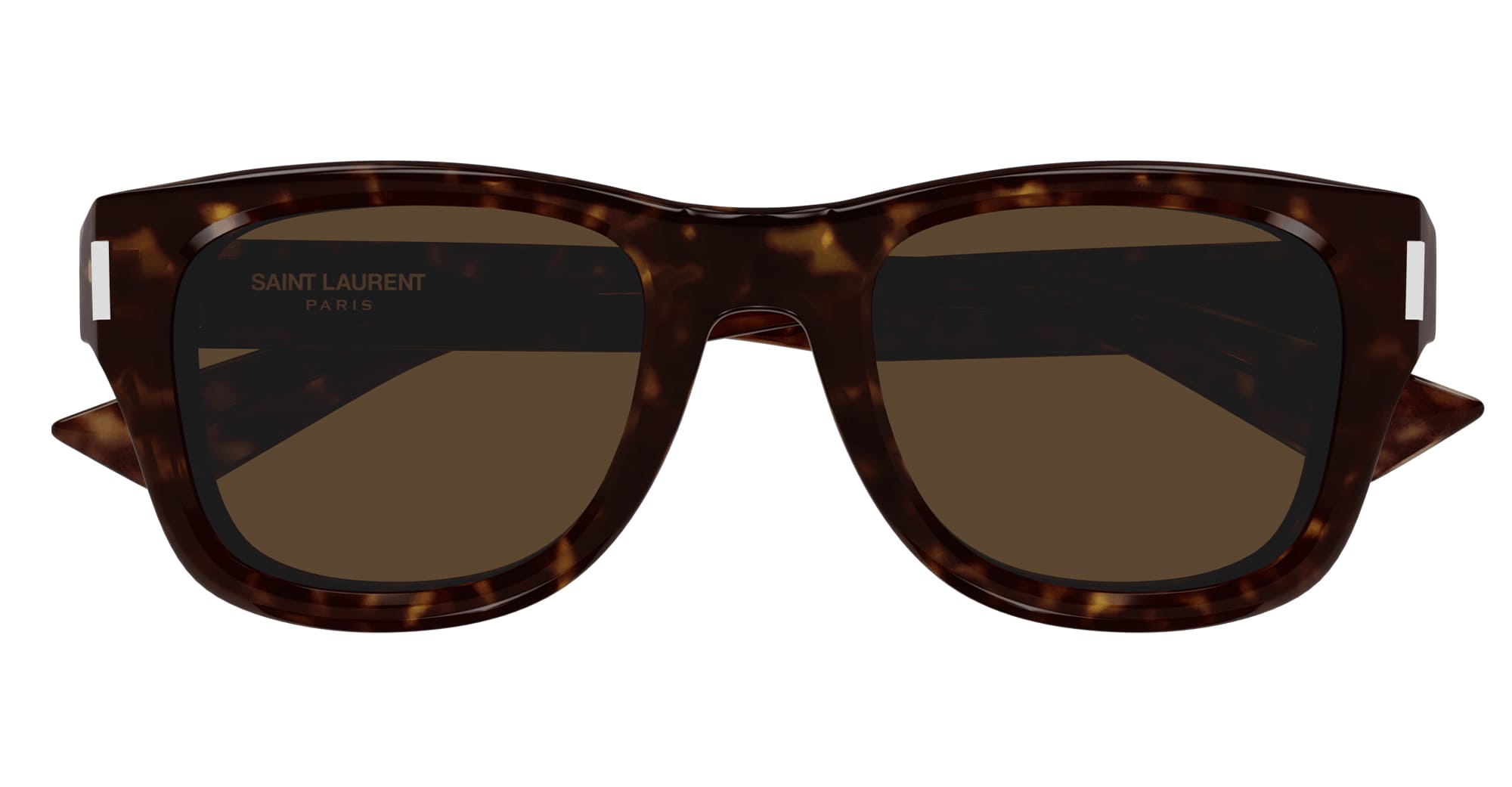Ottica Mondello Roma - Saint Laurent - SL 801-002 - SL 801-002 - HAVANA - Acetate - shape Squared - Havana - EYEWEAR - SUNGLASSES - Unisex,Uomo,Donna,Women,Men - lens Brown - Made In Italy