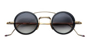 Ottica Mondello Roma - Jacques Marie Mage - J-ESN-RN-S6017E-OS - RINGO 2 - BNG - Titanium - shape Round - light gold - EYEWEAR - SUNGLASSES - Uomo,Men - lens Gradient black - Made In Japan
