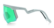 Ottica Mondello Roma - Alba Optics - 8050054517728 - DELTA - ICE / VZUM F-LENS BTL - Tr90 - shape Mask - grey - EYEWEAR - SUNGLASSES - Unisex,Uomo,Donna,Women,Men - lens blue green - Made In Italy