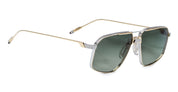 Ottica Mondello Roma - Jacques Marie Mage - JMMJG-12M - JAGGER - MUSKET - Titanium - shape Aviator - Gold - EYEWEAR - SUNGLASSES - Unisex,Uomo,Donna,Women,Men - lens Gradient green - Made In Japan