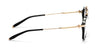 Ottica Mondello Roma - Akoni - AKX-413A-51 - AKARI - BLACK / GOLD - Acetate, titanium - shape   - Black, gold - EYEWEAR - EYEGLASSES - Uomo,Men - lens Clear - Made In Japan