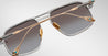 Ottica Mondello Roma - Jacques Marie Mage - JMMLB-16M - LAST FRONTIER VI - LABARGE - APIS - Titanium - shape Aviator - gold, silver - EYEWEAR - SUNGLASSES - Uomo,Men - lens Gradient grey - Made In Japan