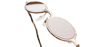 Ottica Mondello Roma - Kuboraum - KRSZ24BZ000000BW - MASK Z24 - BRONZE - metal, acetate - shape Oval - bronze brown - EYEWEAR - SUNGLASSES - Unisex,Uomo,Donna,Women,Men - lens Brown - Made In Italy
