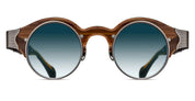 Ottica Mondello Roma - Matsuda - 10605H.SG.AS2.43 - 10605H - ANTIQUE SILVER / BLUE GRADIENT - Acetate, titanium - shape Round - Silver - EYEWEAR - SUNGLASSES - Unisex,Uomo,Donna,Women,Men - lens Gradient blue - Made In Japan